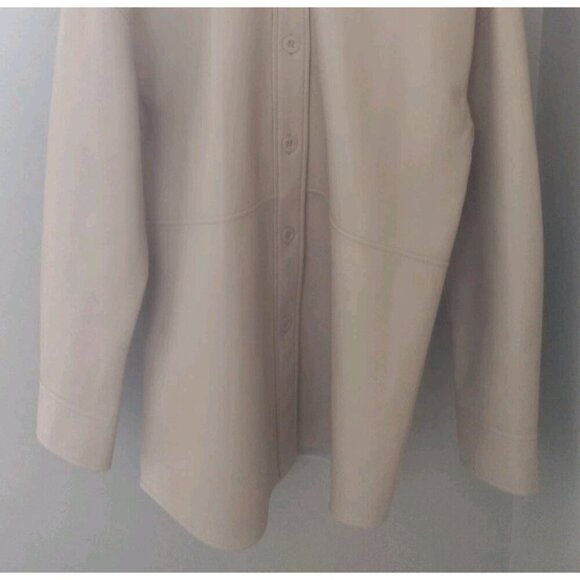 Babaton Aritzia Pelli Shirt Jacket Vegan - Picture 4 of 10